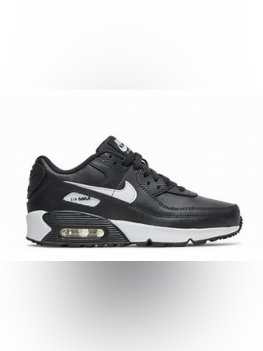 Nike Air Max 90 GX #CD6864-010 Black White, Sz 6Y (women’s 7.5)